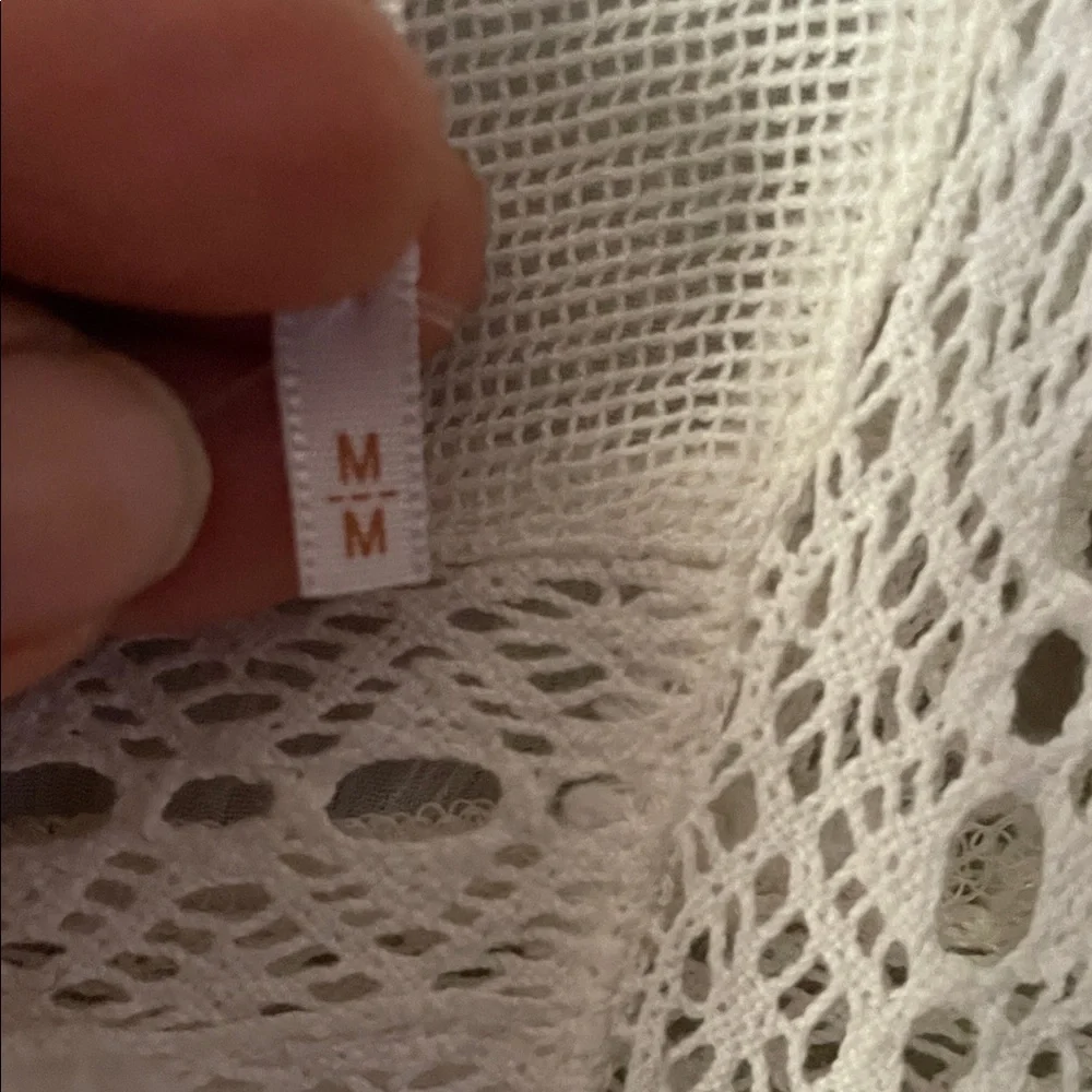 Free People White and Gray Long Sleeve Dress - Picture 2 of 10